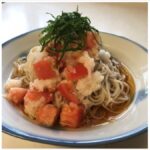 トマトおろしもちむぎ素麺