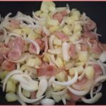 牛乳でつくるカルボナーラ風もちむぎ麺