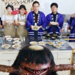 役場職員がもち麦アレンジレシピ対決