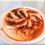 フライパンdeもち麦りんごケーキ