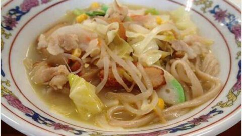 ちゃんぽん風もちむぎ麺