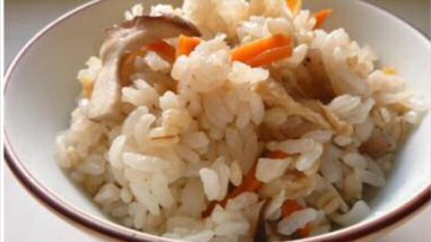 切り干し大根のヘルシー炊き込みご飯