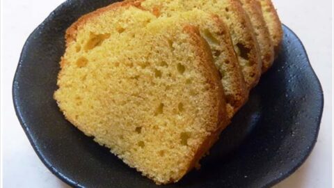 簡単！もちむぎのパウンドケーキ