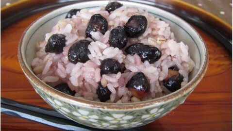 黒豆ごはん
