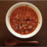 もち麦＆大豆のミネストローネ
