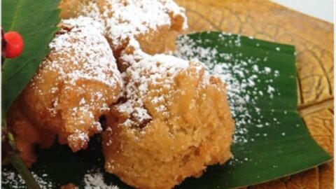 もちむぎ豆腐ドーナツ