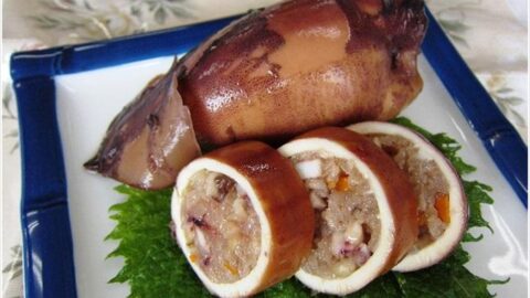 もち麦入りいか飯