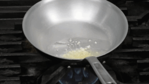 鴨だしパスタ～ペペロンチーノ風～