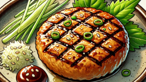 鶏つくねハンバーグ