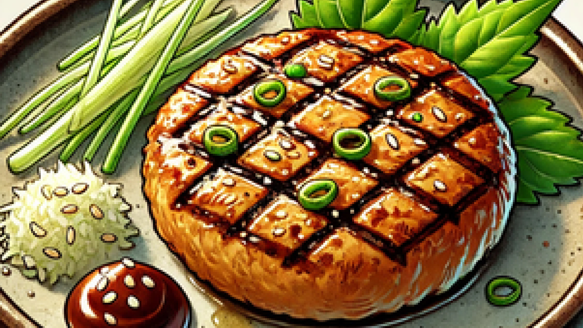 鶏つくねハンバーグ