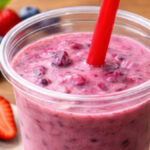 ミックスベリーのスムージー